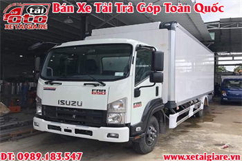 XE TẢI ISUZU FRR650 6 TẤN THÙNG BẢO ÔN, XE TẢI ISUZU 6T FRR 650 THÙNG BẢO ÔN